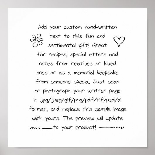 Aangepaste afhandeling poster (Voorkant)