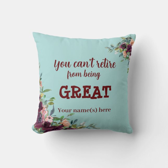 Aangepaste afkoopcadeau Geavanceerd mam in ruste Kussen (Voorkant)