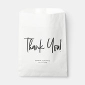 Aangepaste afkorting afbeelding Bedankt voor het a Bedankzakje (Voorkant)