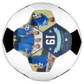 Aangepaste afspeelfoto en nummertoetsen voetbal (Gedraaid)