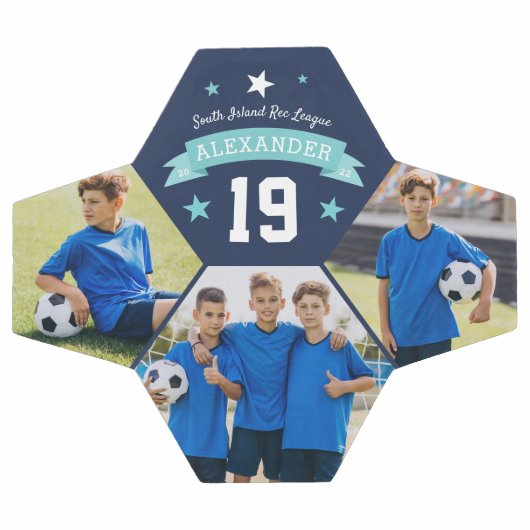 Aangepaste afspeelfoto en nummertoetsen voetbal (Enkel)