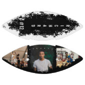 Aangepaste afspeelnaam en nummer 3 Fotocollage American Football (Panelen)