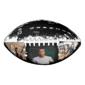 Aangepaste afspeelnaam en nummer 3 Fotocollage American Football (Voorkant)