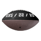 Aangepaste afspeelnaam en nummer, school en positi american football (Gedraaid 270)