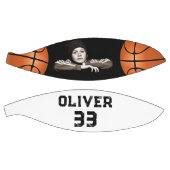 Aangepaste afspeelnaam en nummertoetsenbord foto basketbal (Panelen)