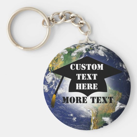 Aangepaste afstudeerkap op de Sleutelhanger van de (Voorkant)