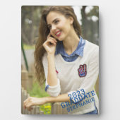 Aangepaste Afstuderen foto Fotoplaat (voorkant)