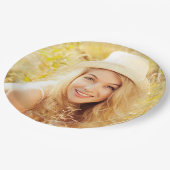 Aangepaste Afstuderen foto Papieren Bordje (Gekanteld)