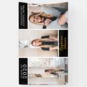 Aangepaste Afstuderen fotofeestdag Spandoek (Verticaal)