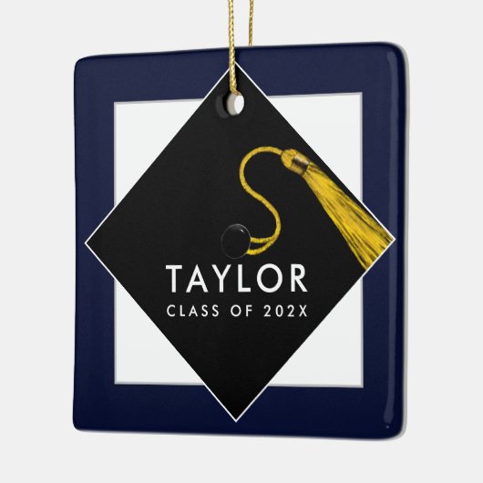 Aangepaste Afstuderen Keramisch Ornament (Links)