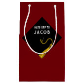 Aangepaste Afstuderen middelgrote Gift Bag Klein Cadeauzakje (Voorkant)