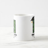 Aangepaste Afstuderen Senior Portrait Foto Keepsak Koffiemok (Center)