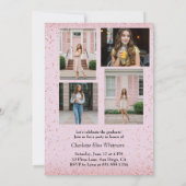 Aangepaste Afstuderen Uitnodiging en aankondigings (Achterkant)