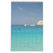 Aangepaste agenda - Beach Kalender (Mar 2027)