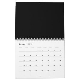 Aangepaste agenda. Esthetisch en geïllustreerd ont Kalender