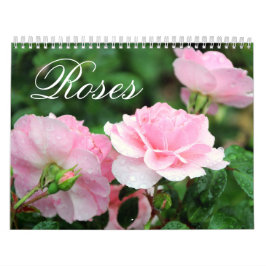Aangepaste agenda voor rozen kalender