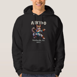Aangepaste Aikido Martial Arts Locatie Datum Naam Hoodie