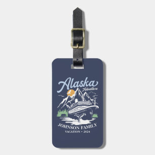 Aangepaste Alaska Cruise Familie Vrienden Groep Ma Bagagelabel