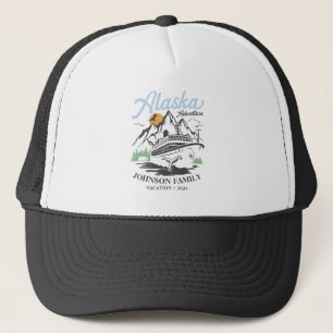 Aangepaste Alaska Cruise Familie Vrienden Groep Ma Trucker Pet