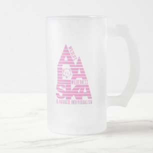 Aangepaste ALASKA-mokken Matglas Bierpul