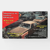 Aangepaste Algemene U Pic Em Auto Onderdelen Sloop Spandoek (Horizontaal)