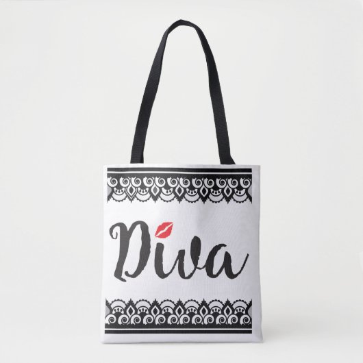 Aangepaste All-Over-Print Canvas tas (Voorkant)