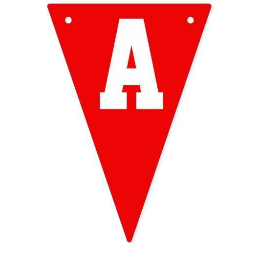 Aangepaste All-Star Honkbal Verjaardag Vlaggetjes (Derde vlag)