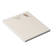 Aangepaste Allen Hummingbird Blocnote (Schuin)