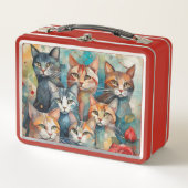 aangepaste aluminium lunchbox (Voorkant)