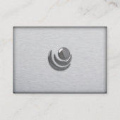 Aangepaste Aluminium-profielkaarten geborsteld Visitekaartje (Achterkant)