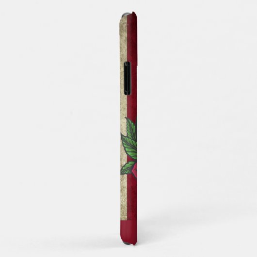 Aangepaste Amerikaanse blauwe schedel Case-Mate iPhone Case (Achterkant/rechts)