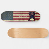 Aangepaste Amerikaanse Bull Dog Skateboard (Horizontaal)