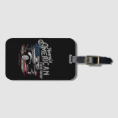 Aangepaste Amerikaanse  klassieke autokleding Bagagelabel (Voorkant (horizontaal))