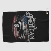 Aangepaste Amerikaanse  klassieke autokleding Golfhanddoek (Horizontaal)