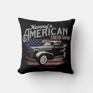 Aangepaste Amerikaanse klassieke autokleding Kussen