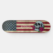 Aangepaste Amerikaanse schedel Skateboard (Horizontaal)