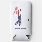 Aangepaste Amerikaanse vlag Golf Player (Voorkant)