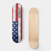 Aangepaste Amerikaanse vlag Verenigde Staten op 4  Skateboard (Voorkant)