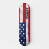 Aangepaste Amerikaanse vlag Verenigde Staten op 4  Skateboard (Voorkant)
