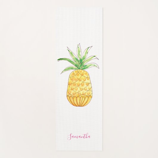 Aangepaste ananas yogamat (Voorkant)