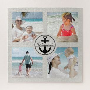 Aangepaste Anchor Photo Collage Legpuzzel