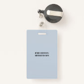 Aangepaste anesthesie Technicus Retro anesthesie Badge (Achterkant met intrekbare)