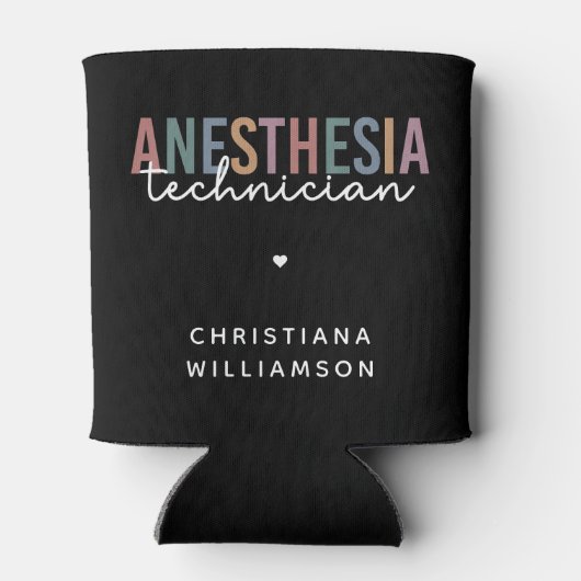 Aangepaste anesthesie Technicus Retro anesthesie Blikjeskoeler (Achterkant)
