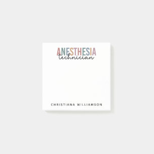 Aangepaste anesthesie Technicus Retro anesthesie Post-it® Notes