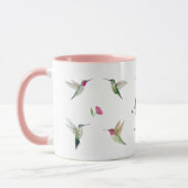 Aangepaste Anna's Hummingvogels Mok (Links)
