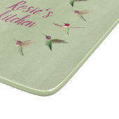 Aangepaste Anna's Hummingvogels Snijplank (Hoek)