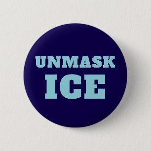 Aangepaste anti-ICE protestborden Ronde Button 5,7 Cm