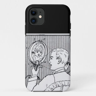 Aangepaste antiek videofoon iPhone / iPad case