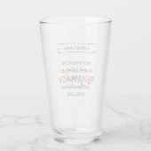 Aangepaste apotheek Technicus Geweldige Funny Glas (Achterkant)
