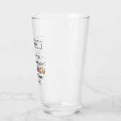 Aangepaste apotheek Technicus Geweldige Funny Glas (Links)